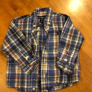Boys Long sleeve button down